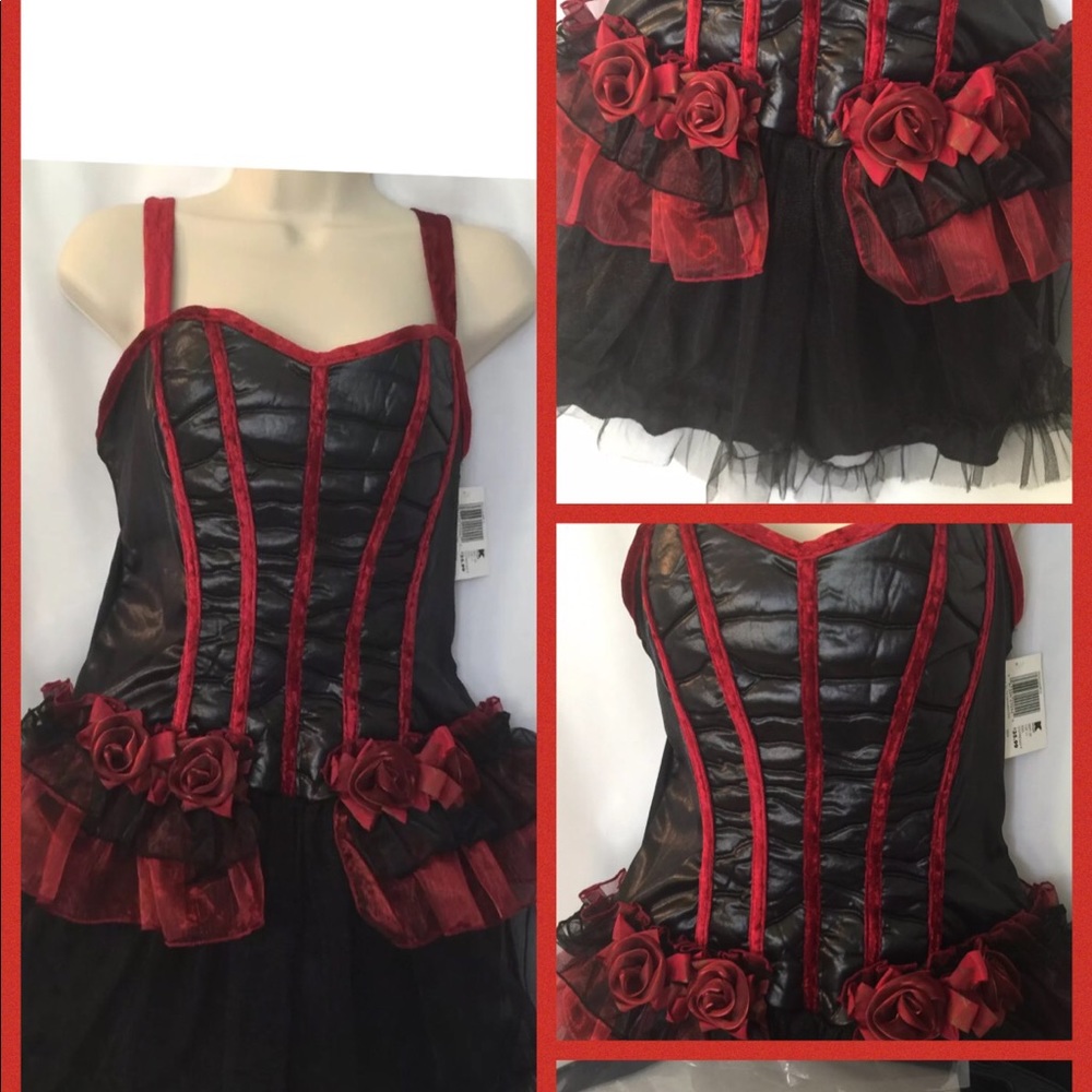 Playboy Barmaid Costume Vampire Dress Bust 33 Halloween